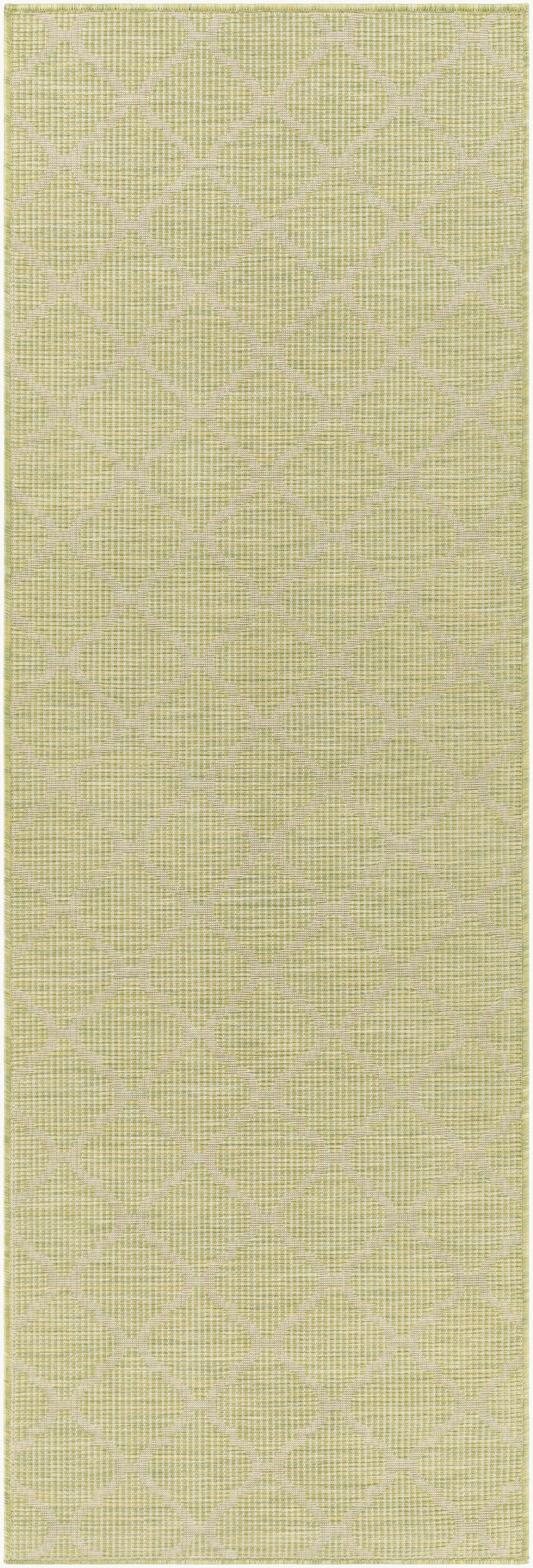 Pasadena PSA-2337 7ft Runner Machine Woven Indoor/Outdoor Runner Rug