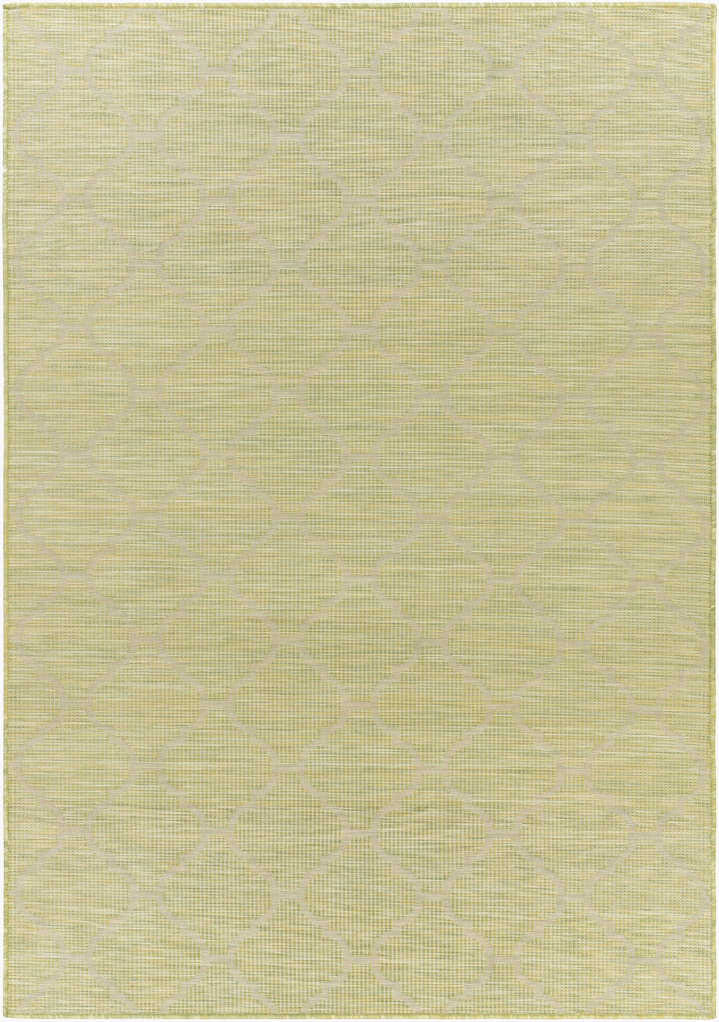 Alfombra decorativa para interior y exterior Pasadena PSA-2337 de 2' x 4', tejida a máquina