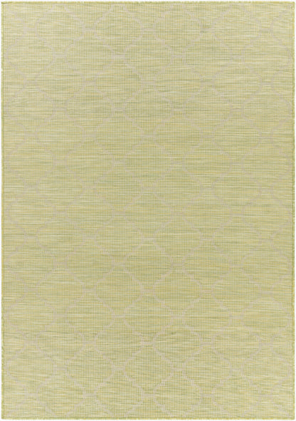 Alfombra decorativa para interior y exterior Pasadena PSA-2337 de 2' x 4', tejida a máquina