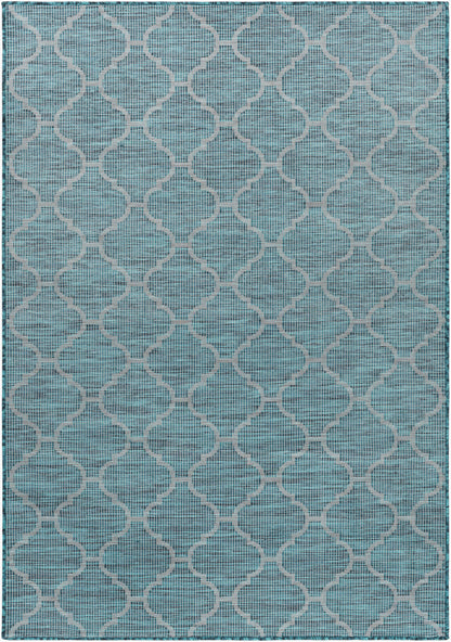 Alfombra decorativa para interior y exterior Pasadena PSA-2342 de 2' x 4', tejida a máquina