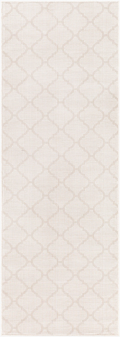 Pasadena PSA-2345 7ft Runner Machine Woven Indoor/Outdoor Runner Rug