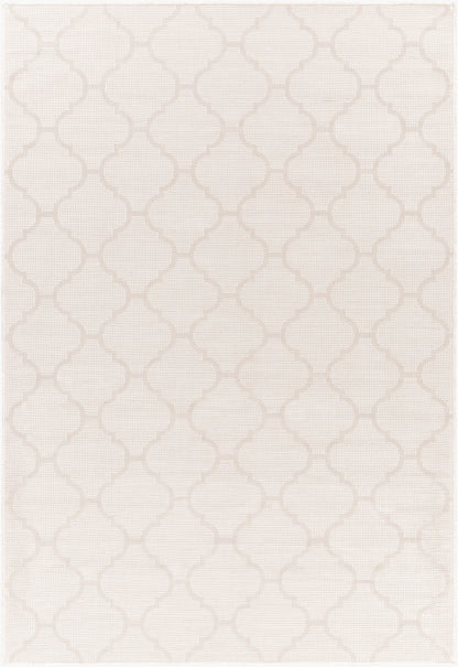 Alfombra decorativa para interior y exterior Pasadena PSA-2345 de 2' x 4', tejida a máquina
