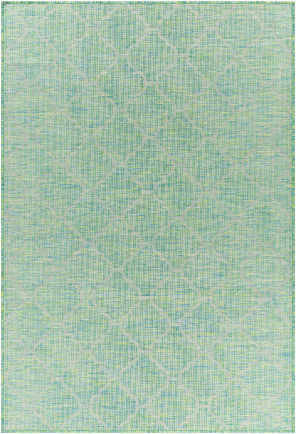 Alfombra Pasadena PSA-2346 de 1,52 m x 2,13 m, tejida a máquina, para interior y exterior