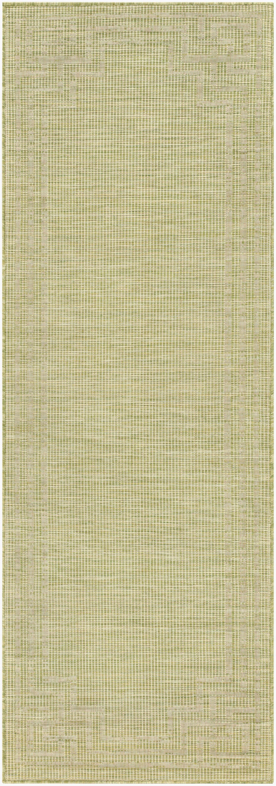 Pasadena PSA-2348 7ft Runner Machine Woven Indoor/Outdoor Runner Rug