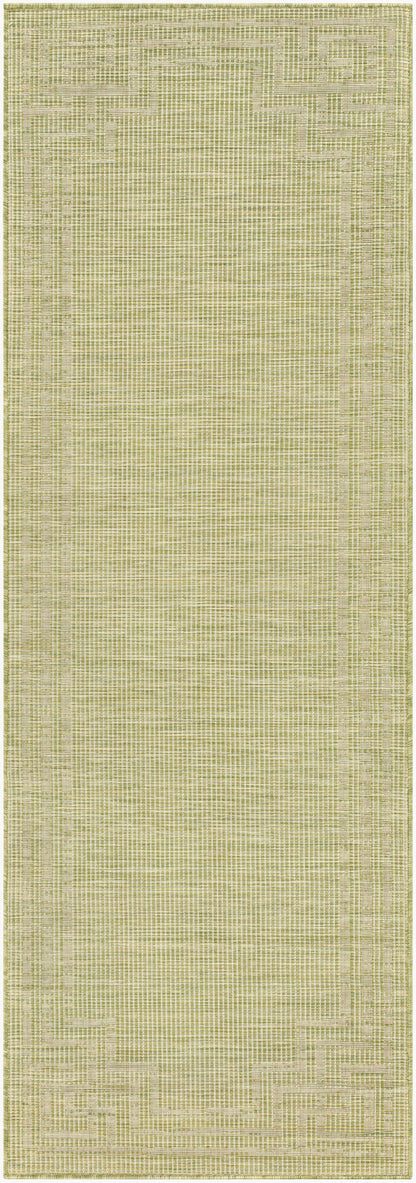 Pasadena PSA-2348 7ft Runner Machine Woven Indoor/Outdoor Runner Rug