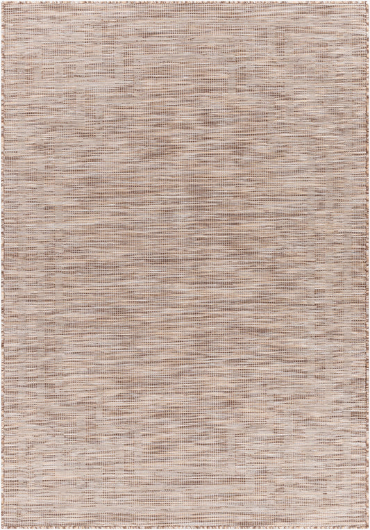 Alfombra Pasadena PSA-2349 de 8' x 10' tejida a máquina para interiores y exteriores