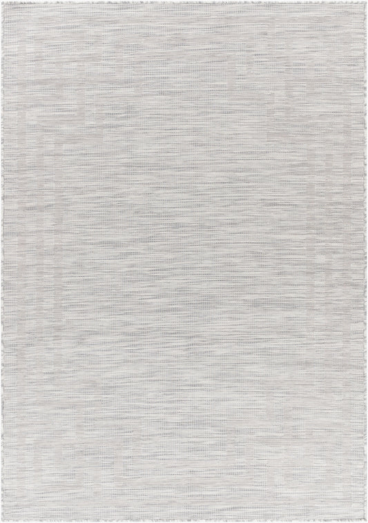 Alfombra decorativa para interior y exterior Pasadena PSA-2352 de 2' x 4', tejida a máquina