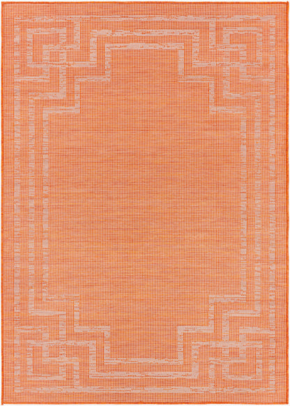 Alfombra decorativa para interior y exterior Pasadena PSA-2353 de 2' x 4', tejida a máquina