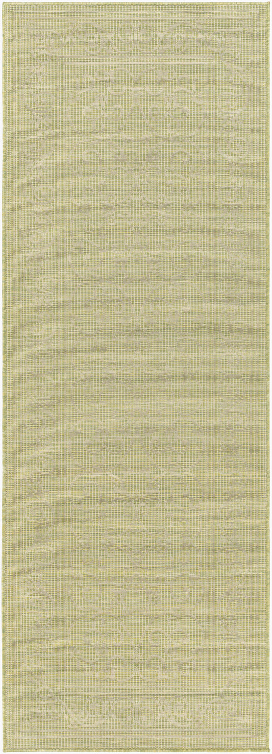 Pasadena PSA-2355 7ft Runner Machine Woven Indoor/Outdoor Runner Rug