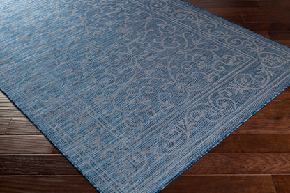 Pasadena PSA-2358 7ft Runner Machine Woven Indoor/Outdoor Runner Rug