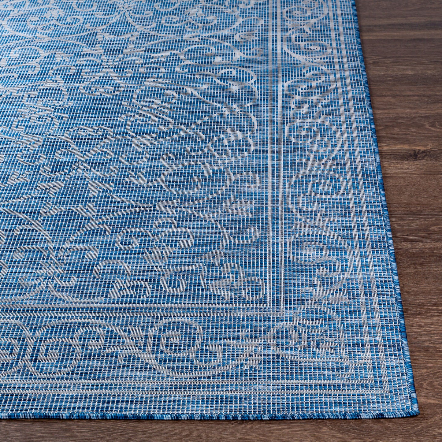 Pasadena PSA-2358 7ft Runner Machine Woven Indoor/Outdoor Runner Rug