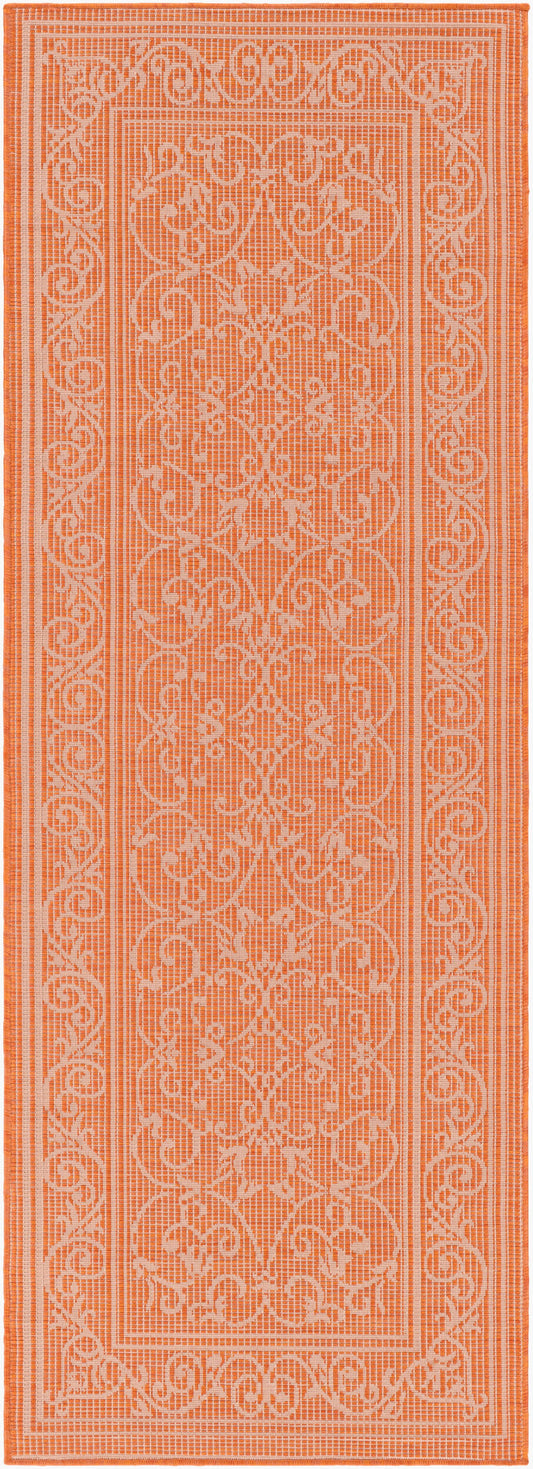 Pasadena PSA-2360 7ft Runner Machine Woven Indoor/Outdoor Runner Rug
