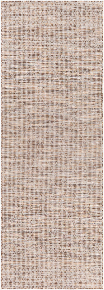 Pasadena PSA-2361 7ft Runner Machine Woven Indoor/Outdoor Runner Rug