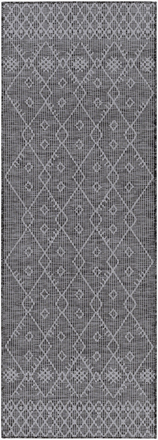 Pasadena PSA-2362 7ft Runner Machine Woven Indoor/Outdoor Runner Rug