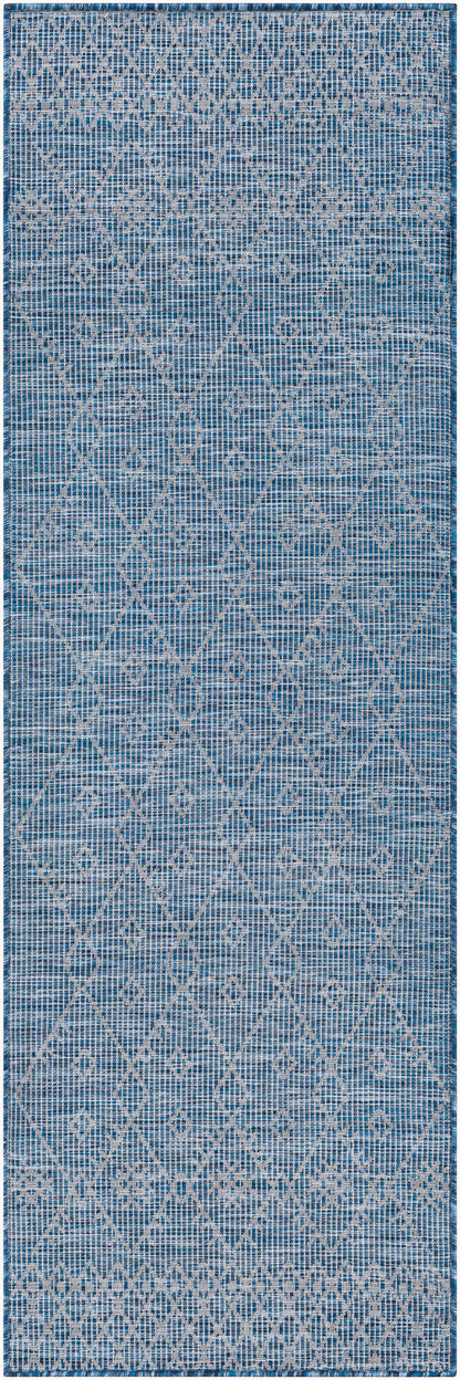 Pasadena PSA-2363 7ft Runner Machine Woven Indoor/Outdoor Runner Rug