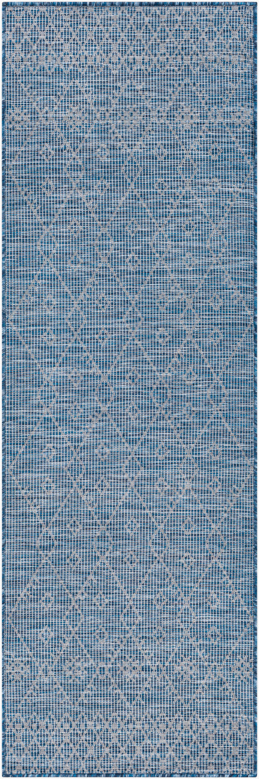 Pasadena PSA-2363 7ft Runner Machine Woven Indoor/Outdoor Runner Rug
