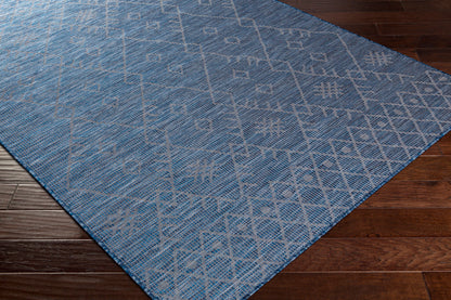 Alfombra Pasadena PSA-2363 de 1,52 m x 2,13 m, tejida a máquina, para interior y exterior