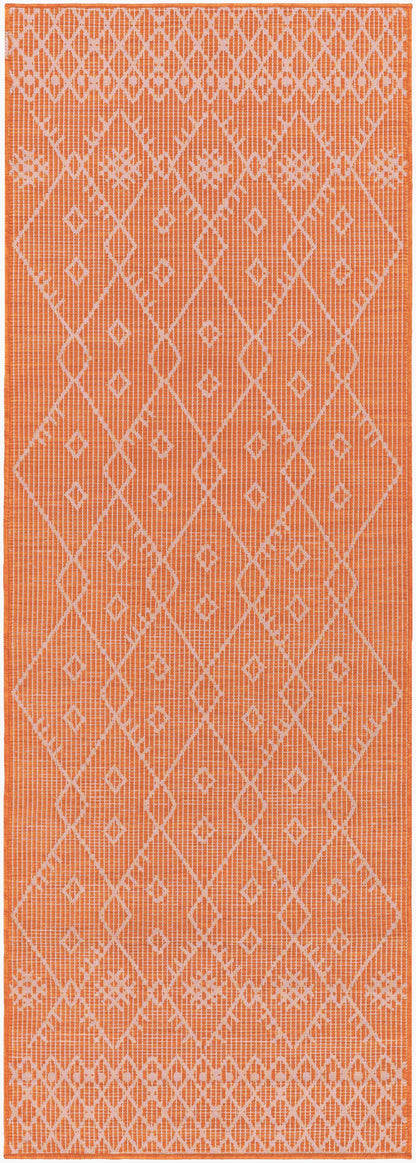Pasadena PSA-2365 7ft Runner Machine Woven Indoor/Outdoor Runner Rug