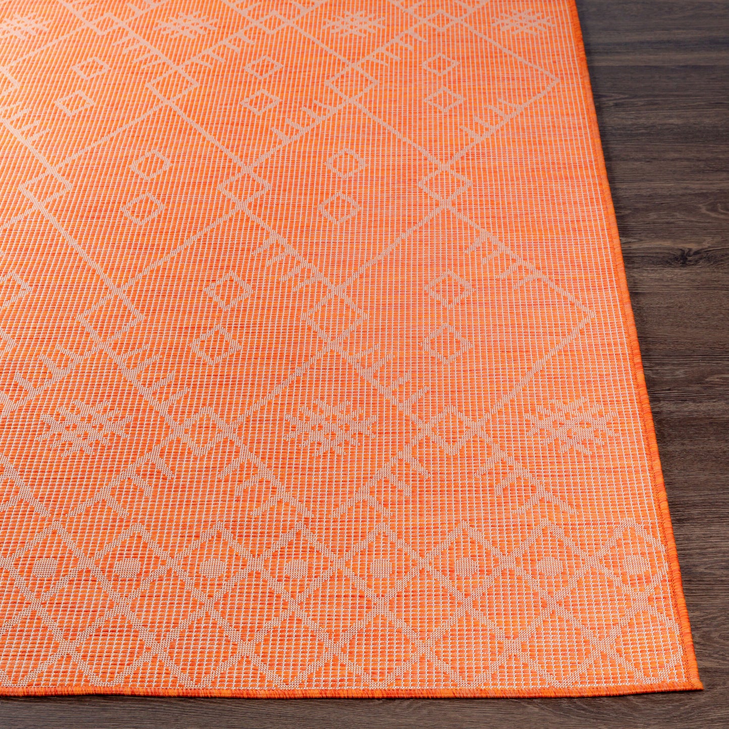 Pasadena PSA-2365 7ft Runner Machine Woven Indoor/Outdoor Runner Rug