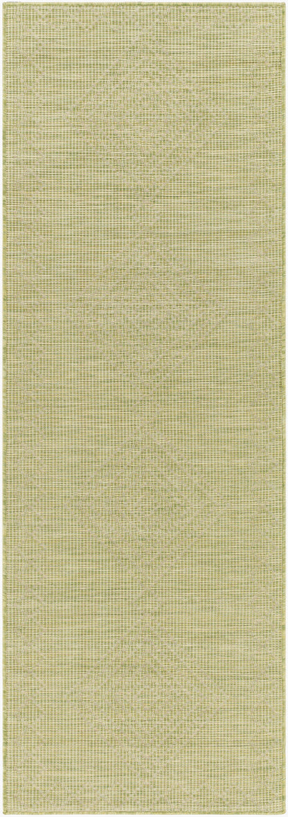 Pasadena PSA-2366 7ft Runner Machine Woven Indoor/Outdoor Runner Rug