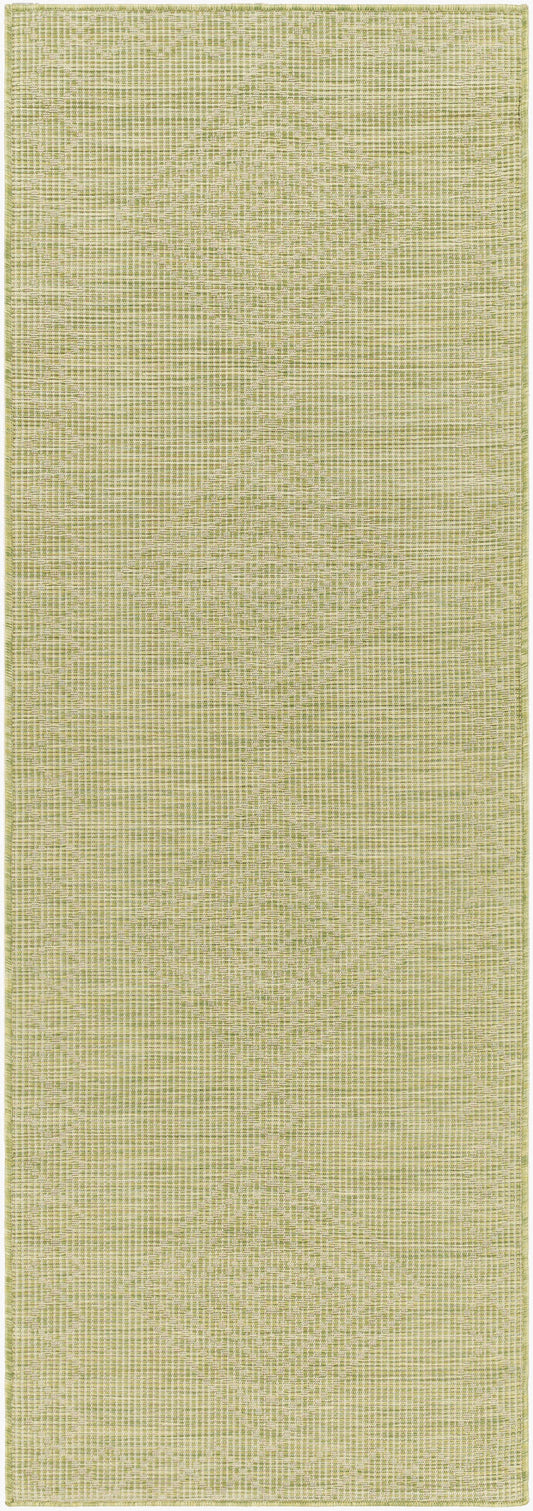 Pasadena PSA-2366 7ft Runner Machine Woven Indoor/Outdoor Runner Rug