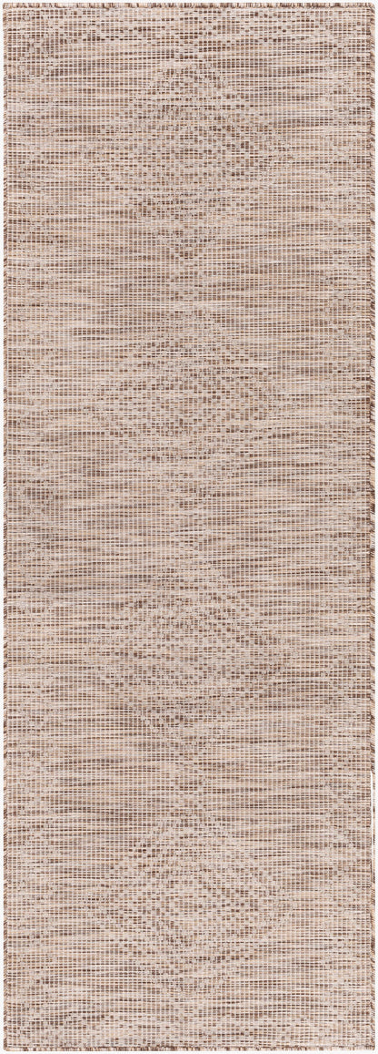 Pasadena PSA-2367 7ft Runner Machine Woven Indoor/Outdoor Runner Rug