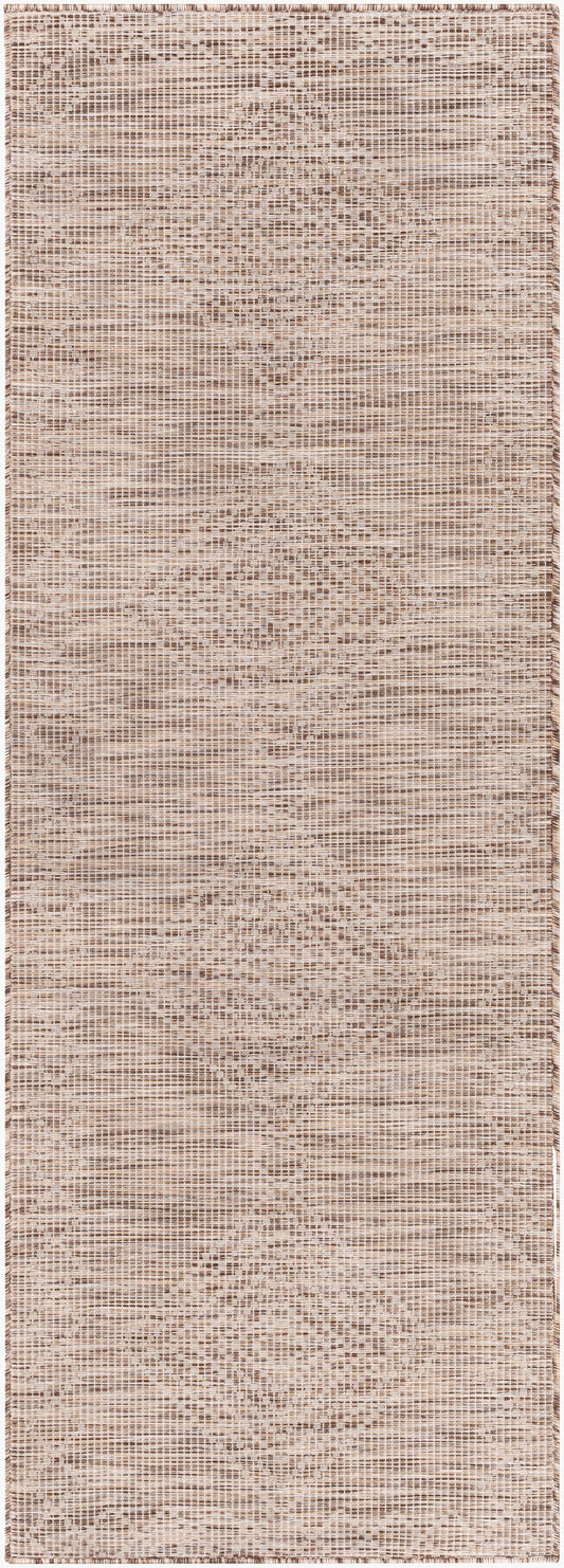 Pasadena PSA-2367 7ft Runner Machine Woven Indoor/Outdoor Runner Rug