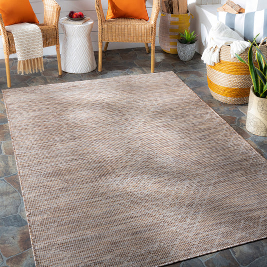 Pasadena PSA-2367 7ft Runner Machine Woven Indoor/Outdoor Runner Rug