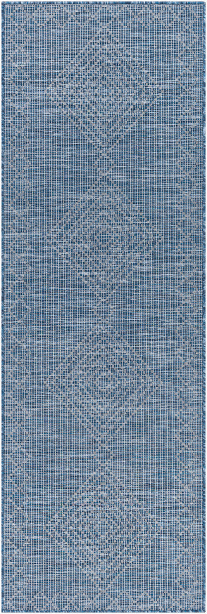 Pasadena PSA-2369 7ft Runner Machine Woven Indoor/Outdoor Runner Rug
