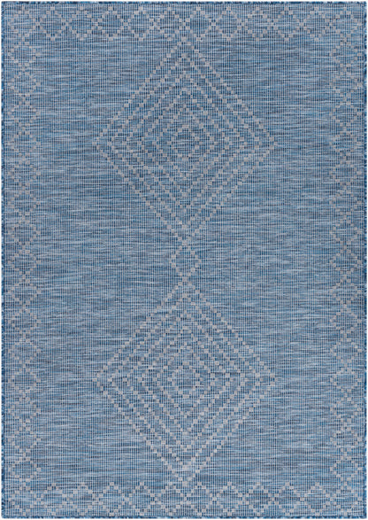 Alfombra Pasadena PSA-2369 de 1,52 m x 2,13 m, tejida a máquina, para interior y exterior