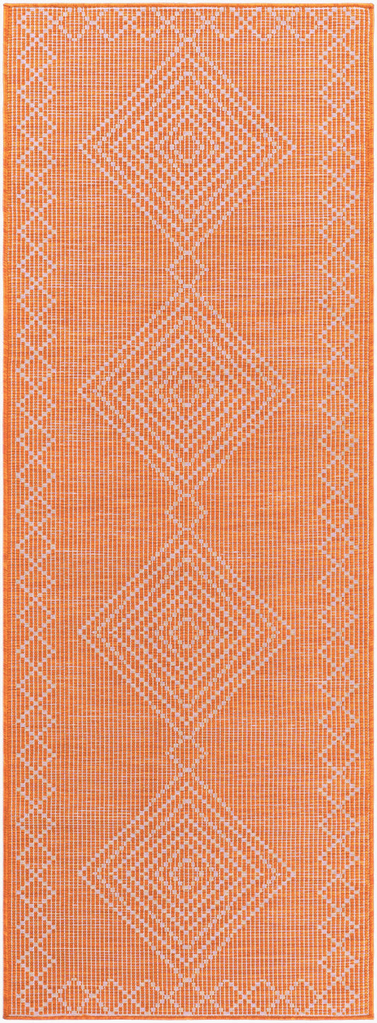 Pasadena PSA-2371 7ft Runner Machine Woven Indoor/Outdoor Runner Rug