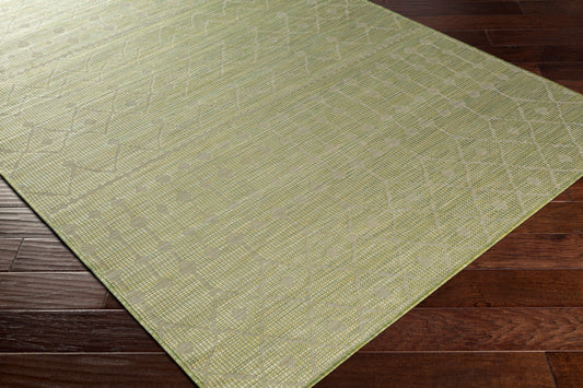 Pasadena PSA-2372 7ft Runner Machine Woven Indoor/Outdoor Runner Rug