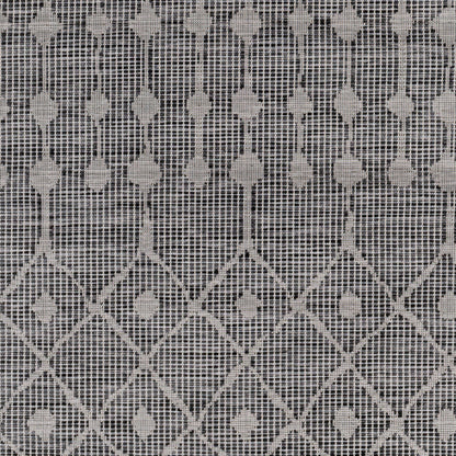 Pasadena PSA-2374 7ft Runner Machine Woven Indoor/Outdoor Runner Rug