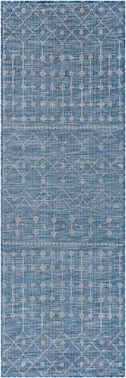 Pasadena PSA-2375 7ft Runner Machine Woven Indoor/Outdoor Runner Rug