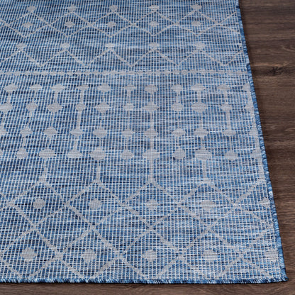 Pasadena PSA-2375 7ft Runner Machine Woven Indoor/Outdoor Runner Rug