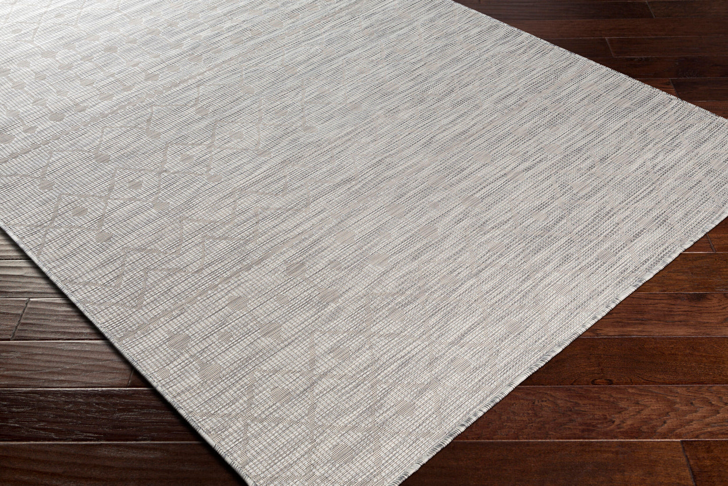 Alfombra Pasadena PSA-2376 de 1,52 m x 2,13 m, tejida a máquina, para interior y exterior