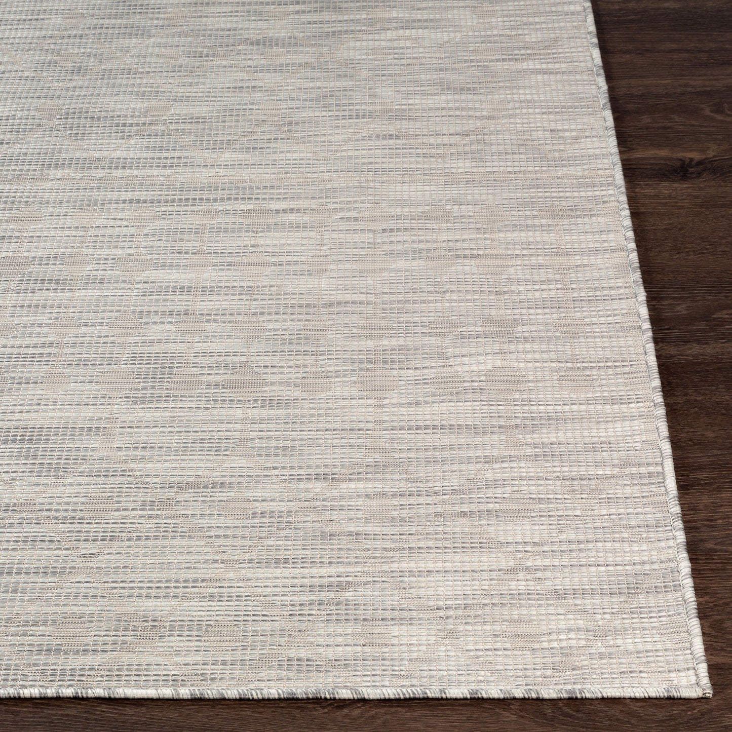 Alfombra Pasadena PSA-2376 de 1,52 m x 2,13 m, tejida a máquina, para interior y exterior