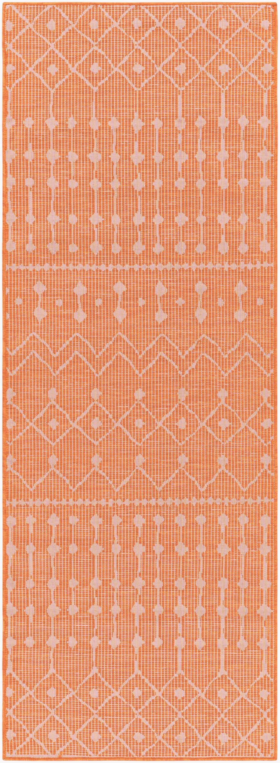 Pasadena PSA-2377 7ft Runner Machine Woven Indoor/Outdoor Runner Rug