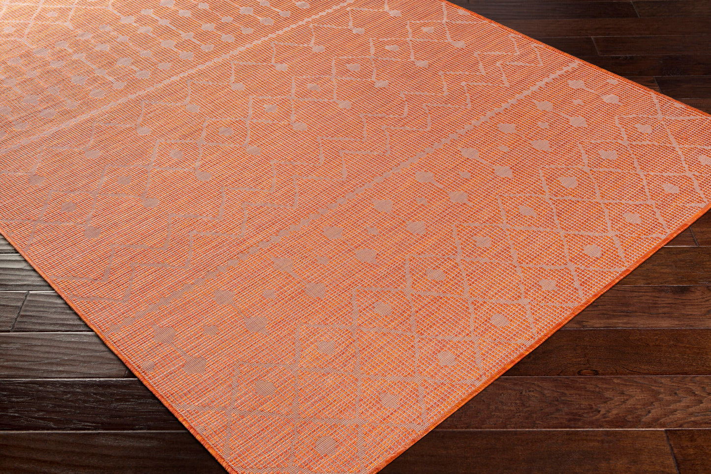 Pasadena PSA-2377 7ft Runner Machine Woven Indoor/Outdoor Runner Rug