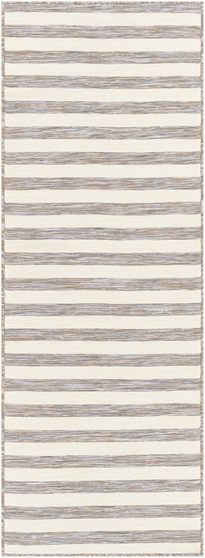 Pasadena PSA-2381 7ft Runner Machine Woven Indoor/Outdoor Runner Rug