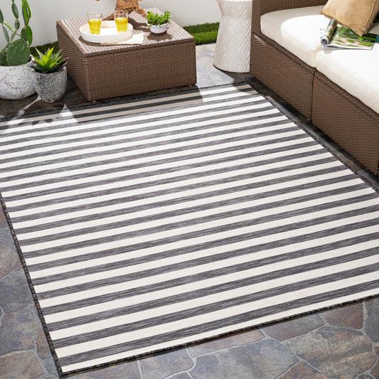 Pasadena PSA-2382 2' x 5' Machine Woven Indoor/Outdoor Accent Rug