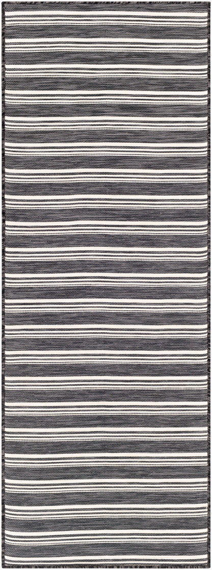 Pasadena PSA-2384 7ft Runner Machine Woven Indoor/Outdoor Runner Rug