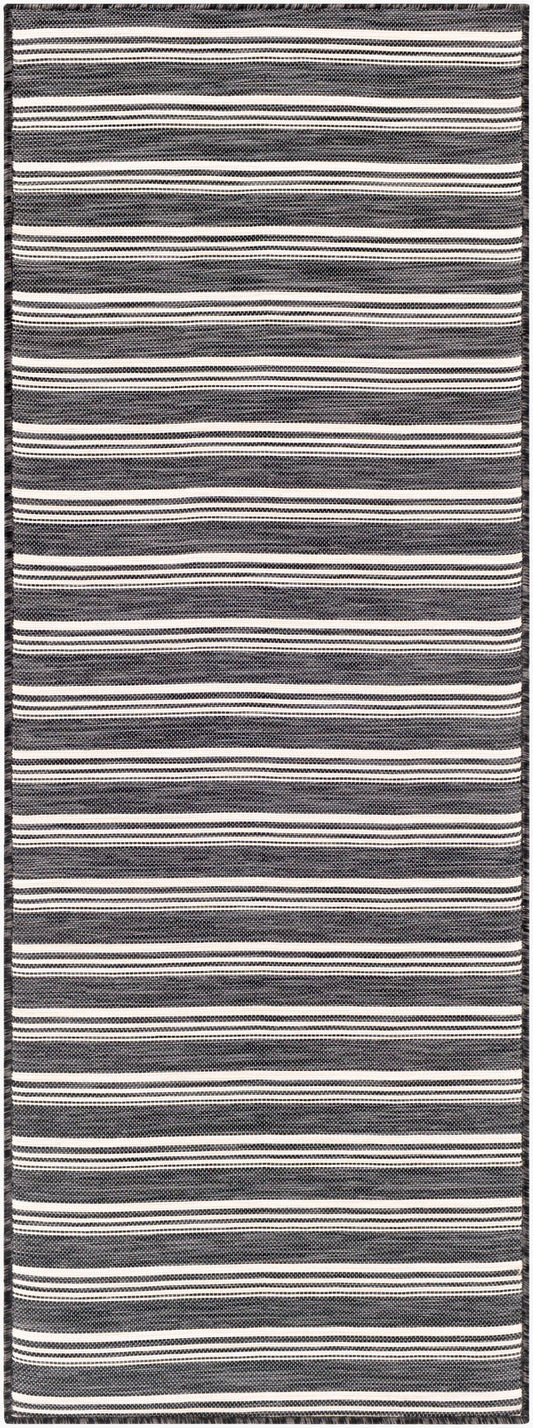Pasadena PSA-2384 7ft Runner Machine Woven Indoor/Outdoor Runner Rug
