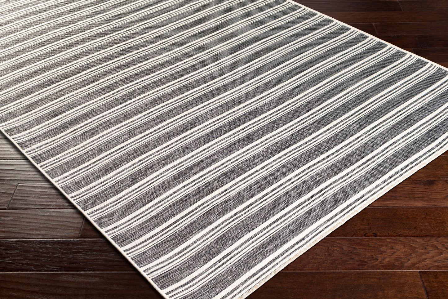 Pasadena PSA-2384 7ft Runner Machine Woven Indoor/Outdoor Runner Rug