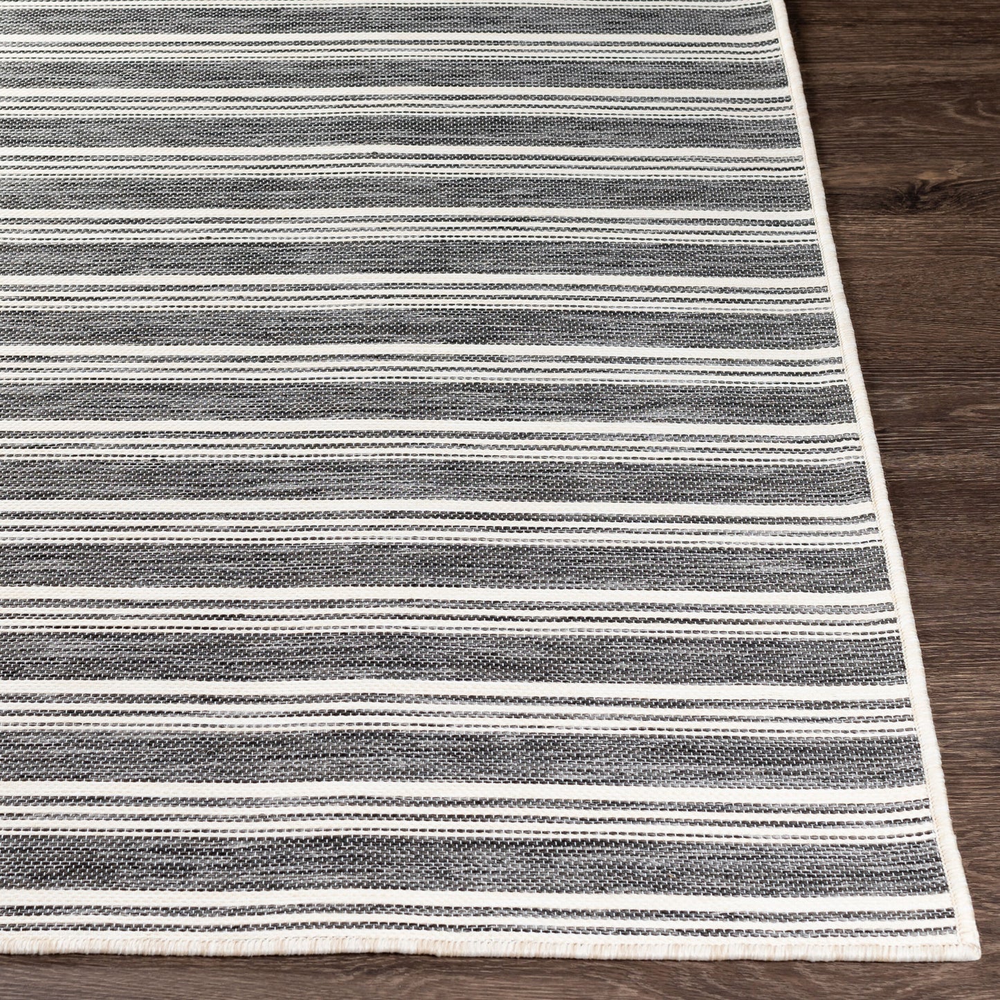Pasadena PSA-2384 7ft Runner Machine Woven Indoor/Outdoor Runner Rug