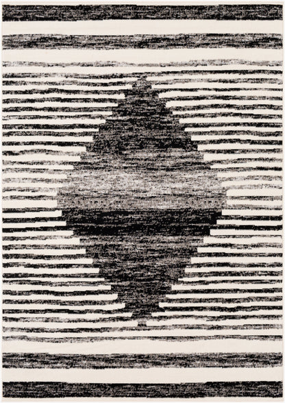 Pisa PSS-2312 5' x 7' Machine Woven Area Rug