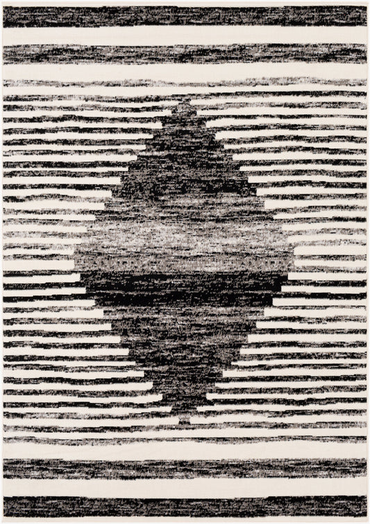 Pisa PSS-2312 5' x 7' Machine Woven Area Rug