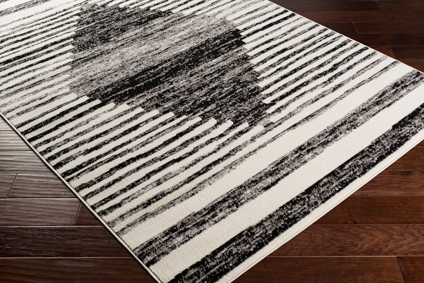 Pisa PSS-2312 5' x 7' Machine Woven Area Rug