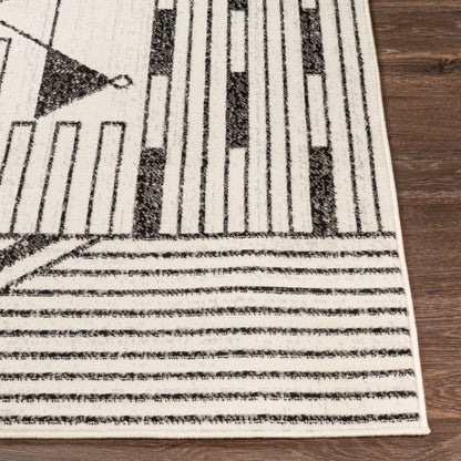 Pisa PSS-2316 6' x 9' Machine Woven Area Rug