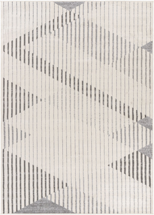 Pisa PSS-2318 5' x 7' Machine Woven Area Rug